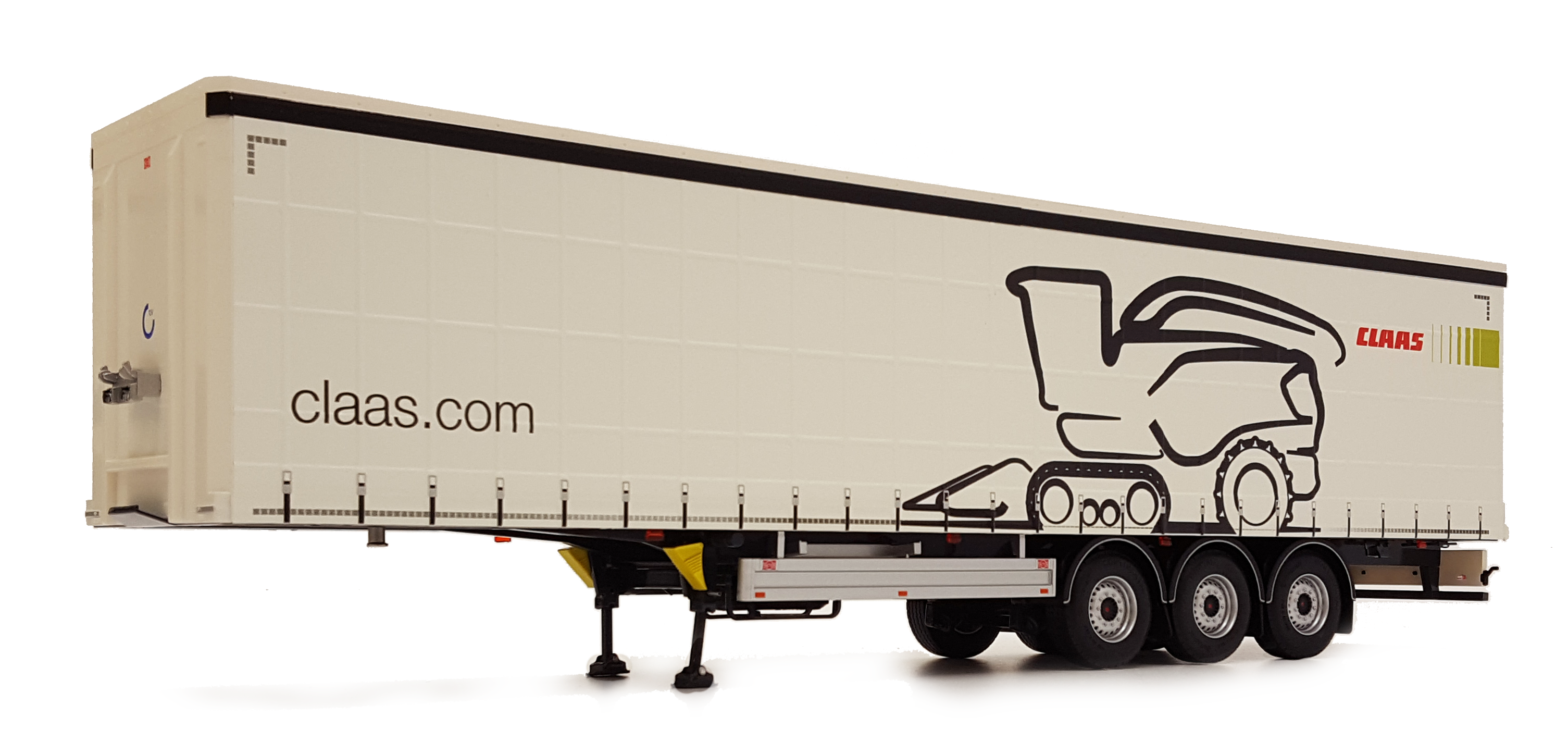 Pacton Curtainside trailer - Claas Design